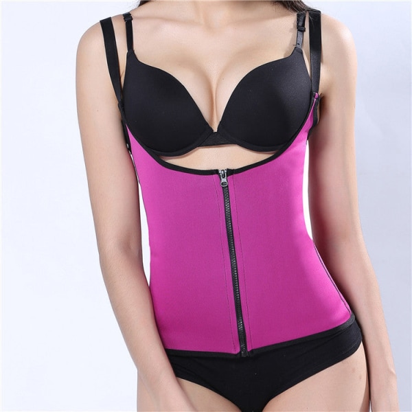 Court Corset Postpartum Body Shaping Fitness Våldsamt svett kostym Klädkorsett Black XXXXL