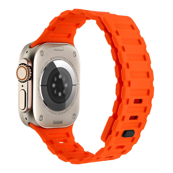 Kellon ranneke Apple Watch iWatch 41/40/38mm Oranssi