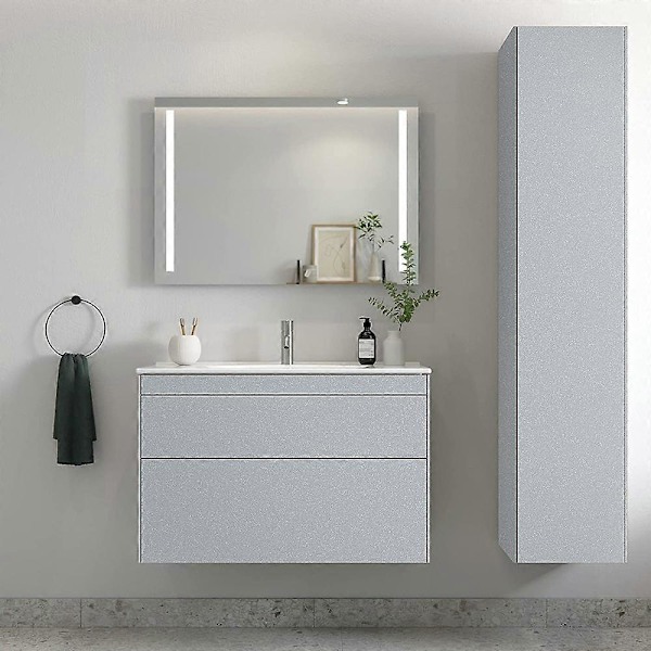 Kökstickers - vanlig silverborstad - medium 40CM*2M