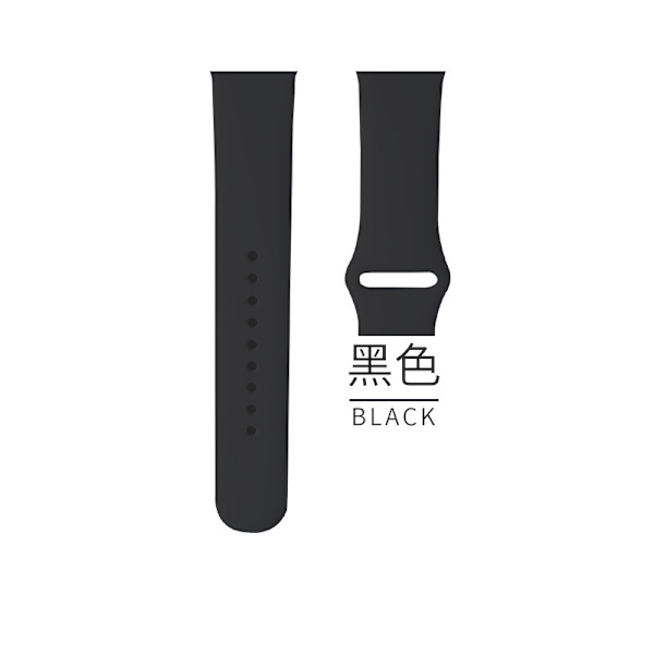 Urrem til Apple Watch iWatch Gældende: 1-9 generation SE 42/44/45 standardmodel 1 sort