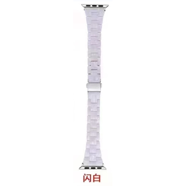 Kellon ranneke Apple Watch iWatch 41/40/38MM Flash White -kelloon
