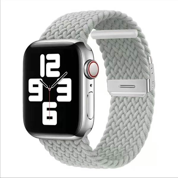 Klockarmband för Apple Watch iWatch S10-42mm 8/40/41mm Pärlvit