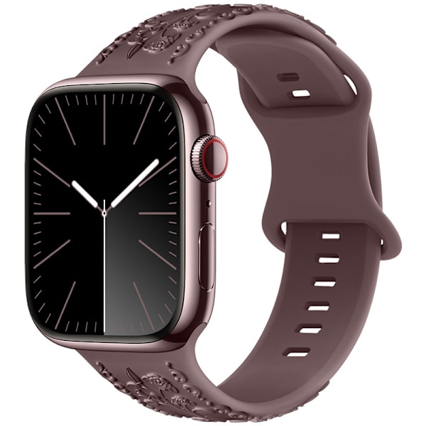 Kellon ranneke Apple Watch iWatch 38/40/41/42mm savu violetti