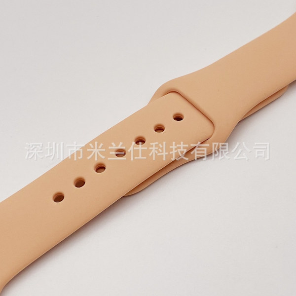 Klockarmband för Apple Watch iWatch 38/40/41/42mm-S10 förlängd storlek ML kod 63 melon