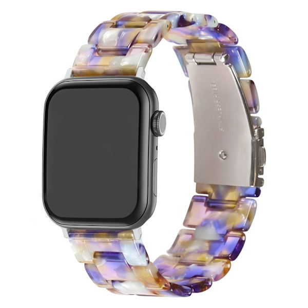 Urrem til Apple Watch iWatch til S10-42mm 38/40/41mm Blå Is Ocean