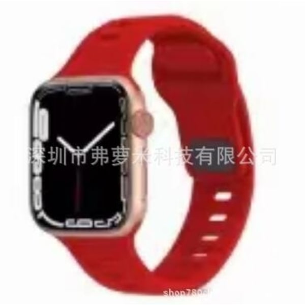 Urrem til Apple Watch iWatch 42/44/45/49mm Rød