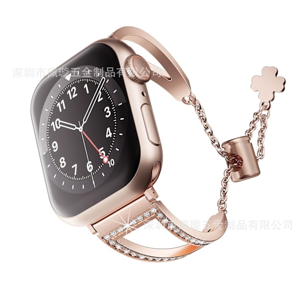 Kellon ranneke Apple Watch iWatch 38/40/41MM ruusukulta