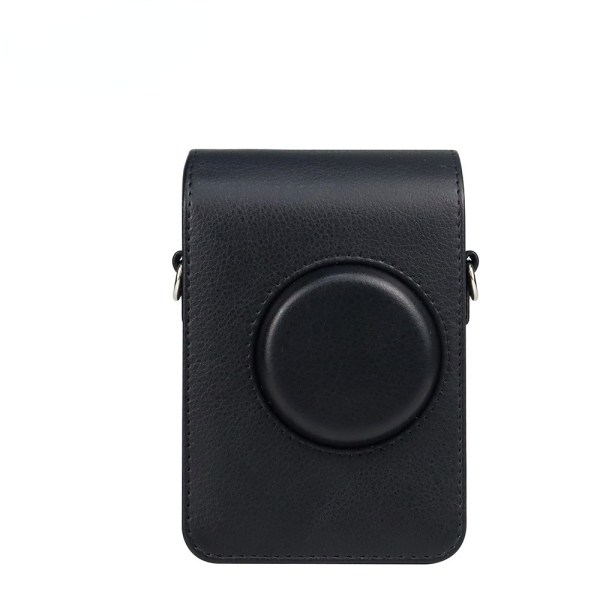 Polaroid- cover Mini Evo Förvaring Case PU-läderkamera Skyddsväska Digital Fotografi Case Black texture