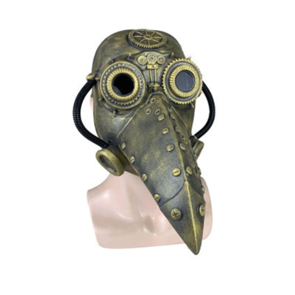 Plague Doctor Mask Steampunk Emulsion Bird Cosplay Masks Prop Mascarillas 17 Styles Costume Mascherine Protect Halloween style 15