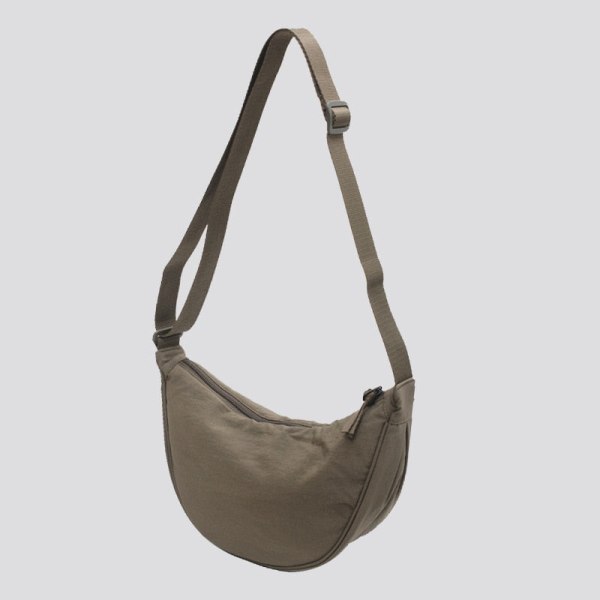 Casual Nylon Hobos Crossbody-väska för kvinnor Designerväskor Stor Kapacitet Tote Dam Rese Shopper-väska Kvinnliga Plånböcker Yellow