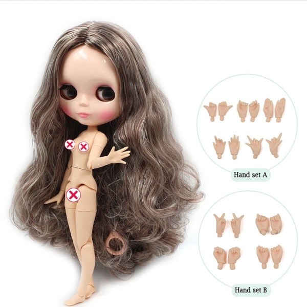 ICY DBS Blyth Fabriksdukke Egnet til udklædning DIY Skift 1/6 BJD Legetøj specialpris OB24b kugleled carved lips face7