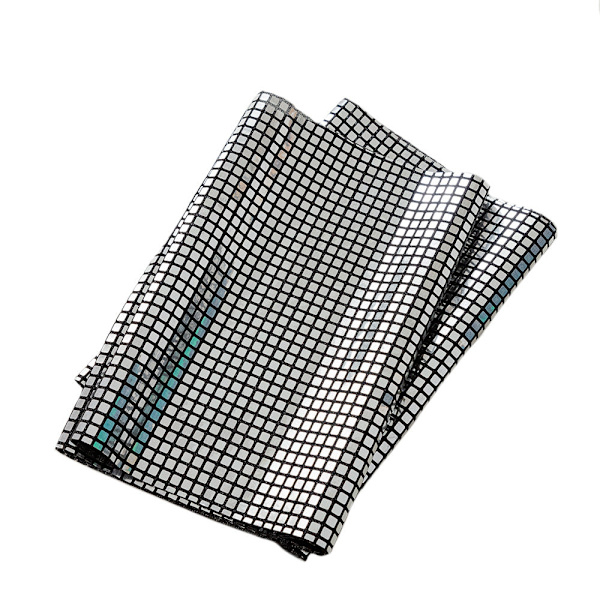 Disco Plaid Bordløber Bryllup Bordløber Fest Dekoration Duge Black 274*30cm