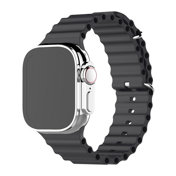 Klockarmband för Apple Watch iWatch för S10-42mm 38/40/41mm Midnattsfärg
