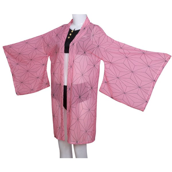 Demon Slayer Cosplay Kostume Badedragt Kimetsu No Yaiba Shinobu Kocho Kamado Nezuko Sommer Sexet Strand Bikini Sæt style7 XXL