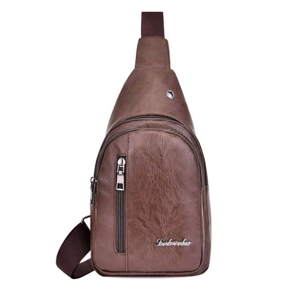 Sport Outdoor Polyamides och Nylon Messenger-väska för resor 202Brown