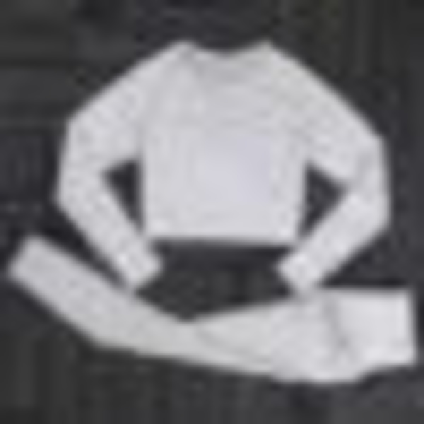 Yoga Byxor Push Up Leggings Dam Gym Sport Fitness Yoga Leggings Long Sleeve Suit6 L