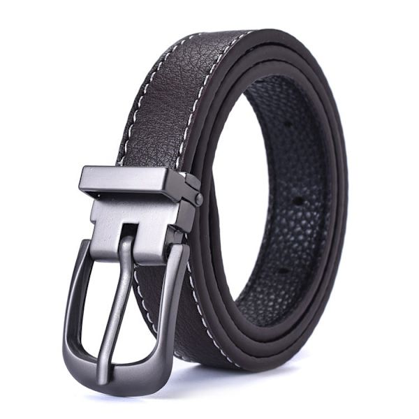Yksinkertainen musta ohut vyö, korealainen retro-neulasolkikiinnitys, farkkujen vyö, opiskelija Black 95CM