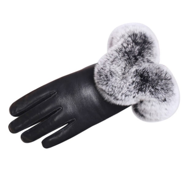 Varme berøringsskjermhansker for menn og kvinner, høst og vinter, vindtette, varme utendørs klatre-, ski-, sykkel- og glidelåshansker Waterproof four-generation pink L