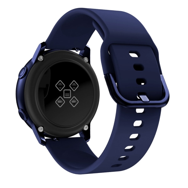 20mm Klockarmband För Samsung Galaxy Watch Active 2 40mm 44mm Armband Gear Sport Armbandsur Samsung Galaxy Watch 4 40mm 42 46mm Red Galaxy watch 4