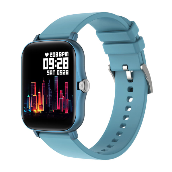 Plus 1.69 tommers Smartklokke Menn Puls Tracker IP67 Vanntett Smartwatch GTS2 GTS 2 for Android iOS Telefon Black