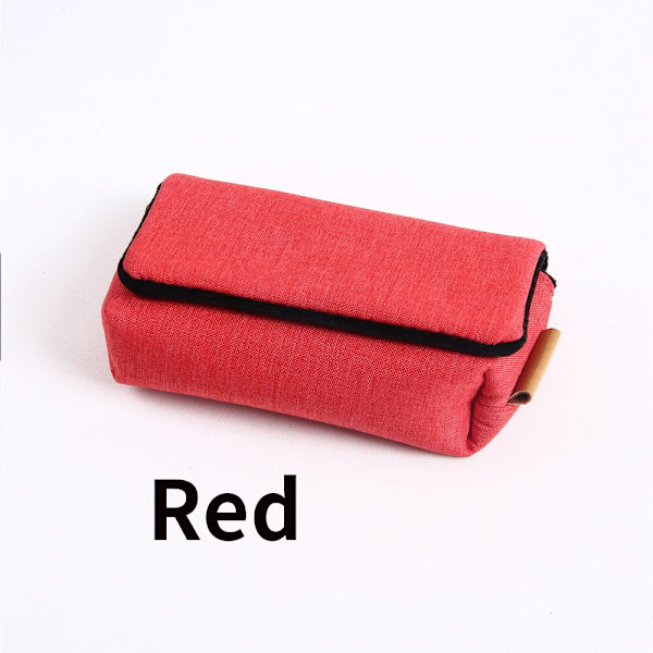 Kameraförvaringsväska Lämplig För Sony RX100 M2 M3 M4 M5 M6 M7 Micro Single Bag Ricoh GR2 GR3 Canon G7X G9X G7X2 Kameraväska Red