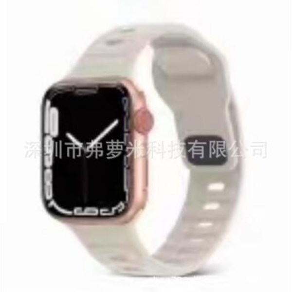 Klockarmband för Apple Watch iWatch 38/40/41mm Starlight