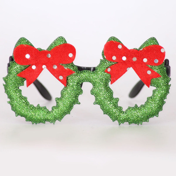 Juldekorationer Julprodukter Snögubbe Gevir Julglasögon Dekoration Festtillbehör Bow Knot