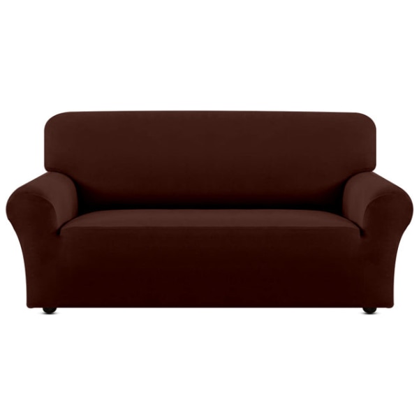 22 enfärgade funda soffa elastisk 1 2 3 4 sits Soffa cover lounge black2 1seat ( 90-140cm )