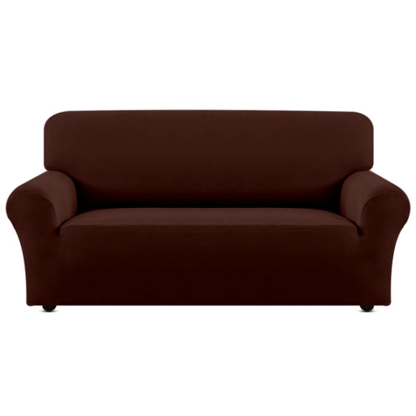 22 ensfarvede funda sofa elastica 1 2 3 4 personers sofa chaise cover lounge wine red2 4seat ( 235-300cm )