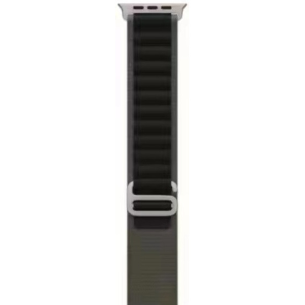 Urrem til Apple Watch iWatch til S10-42mm 38/40/41mm grøn med sort