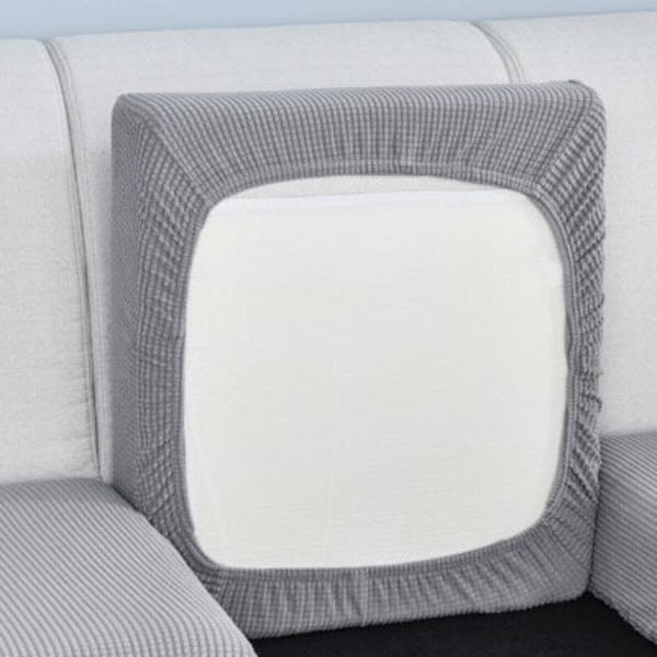 Enfärgad Tjock Elastisk Soffsittsdyna Skydd Barn Överdrag Sofföverdrag Tvättbart Avtagbart Sofföverdrag 1 st 1 XXXXL