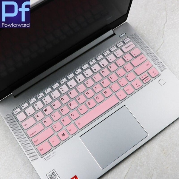 Tangentbordsskydd för Lenovo IdeaPad YOGA Slim Silikon laptop Cover whiteblue