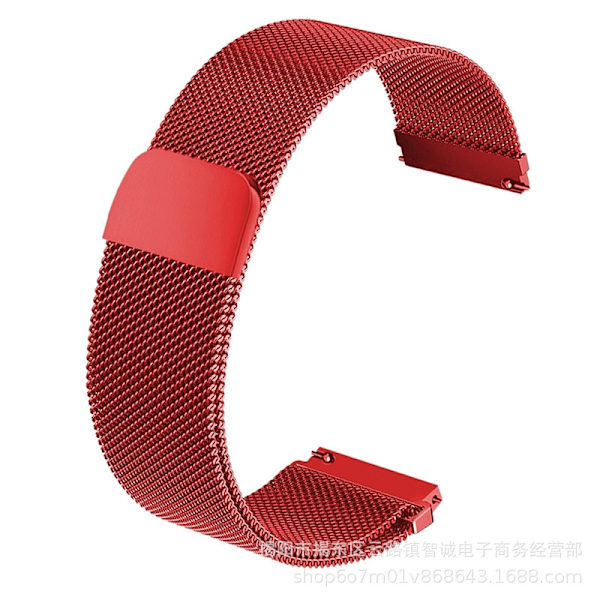 Klockarmband för Apple Watch iWatch 38/40/41mm gränssnitt s10 42mm röd/Milan magnetisk med hörlurar