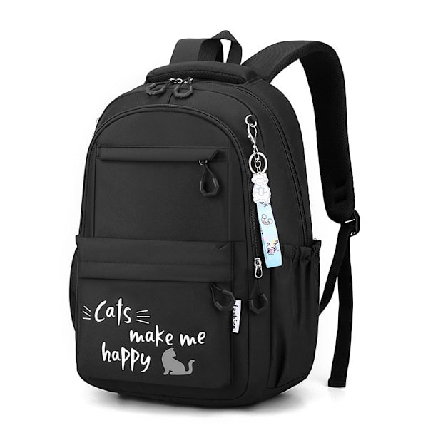 Kawaii Ryggsäck för Flickor Skolväskor Portabilitet Vattentät Tonåringar Högskolestudent Stor Rese Axelväska Mochilas Escolares Pink