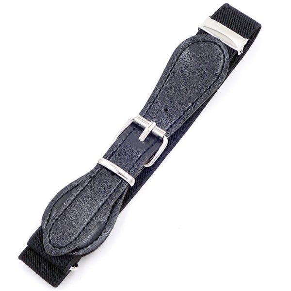 Tyttöjen koristeellinen joustava karkkivärinen solkivyö lapsille ja vauvoille Black 60-80cm