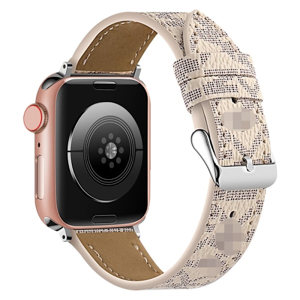 Klockarmband för Apple Watch iWatch MK Beige 42/44/45