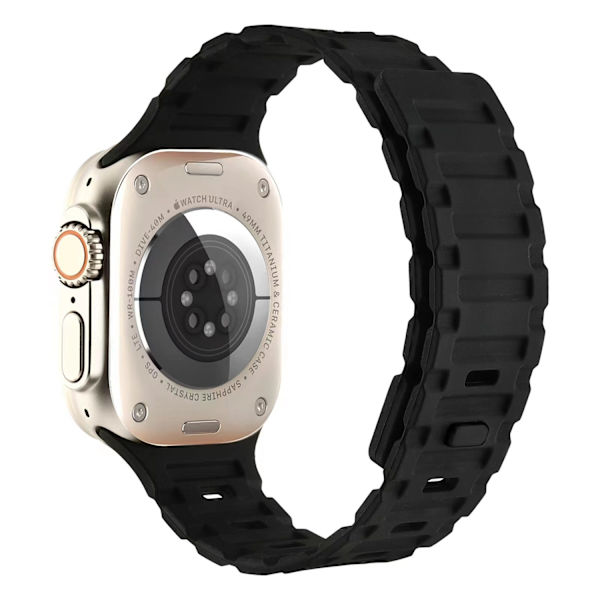 Kellon ranneke Apple Watch iWatch 38/40/41mm Musta