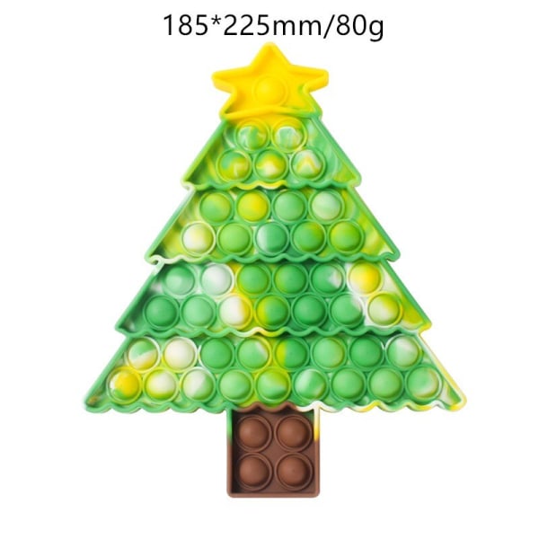 Julgran Tomte snögubbe prydnad god juldekoration till hemmet julprydnad Navidad Natal 1pc random4