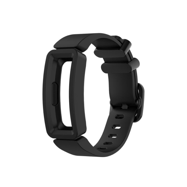 Ersättningsmjuk silikonrem för Fitbit ace 2 Kids Smart Watch Band Klassiskt armband för Fitbit Inspire/Inspire HR-armband Dark purple
