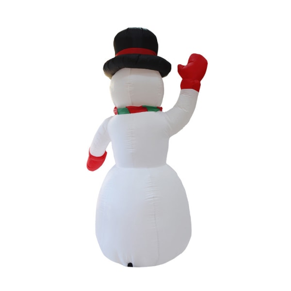 Jul Gårdsdekoration Gåva Uppblåsbar Jul Snö Jultomte Uppblåsbar Modell European standard