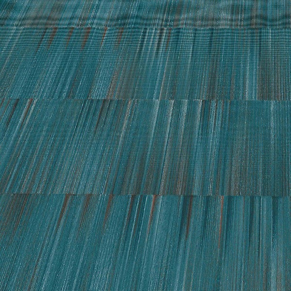 Martinique Lineær Teksturert Vinyltapet Erismann Teal Teal