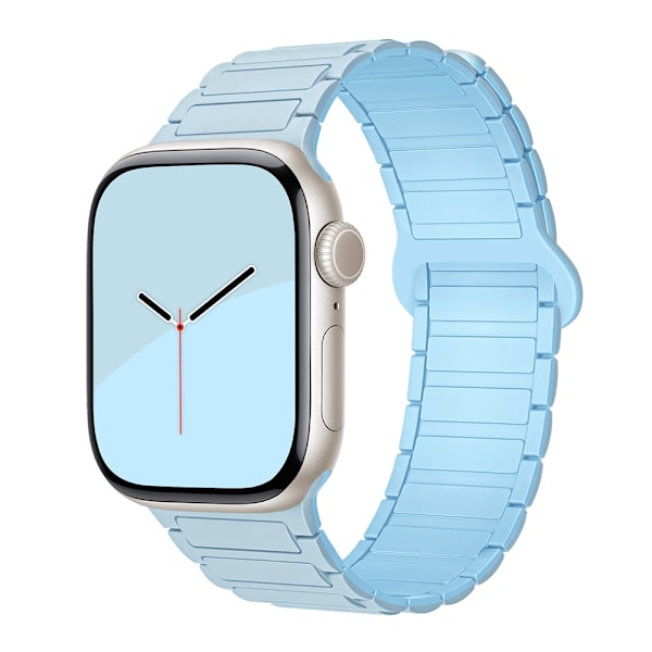 Urrem til Apple Watch iWatch 38/40/41/10 generation 42MM universal blå skyfarve