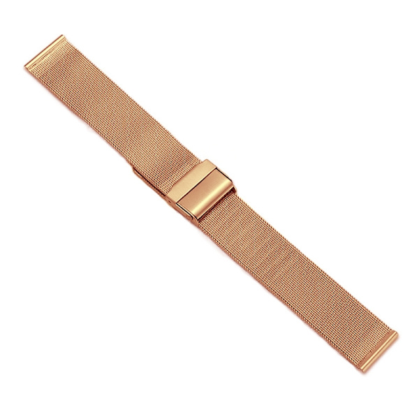Kellon ranneke Apple Watch iWatchille 38/40/41mm ruusukulta 04 linja tuplalukko