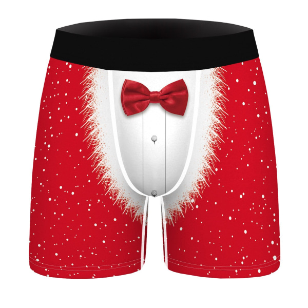 How the Grinch Stole Christmas Cosplay Kalsonger Boxer Man bomull Man Trosor Andas Herr Underkläder Prop 3