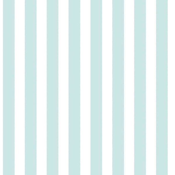 Tiny Tots 2 Regency Stripe Tapet Galerie Turkis Turquoise