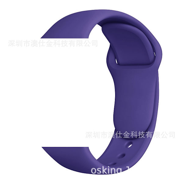 Kellon ranneke Apple Watch iWatch 38/40/41/42 S10 S/M Tumman Violetti