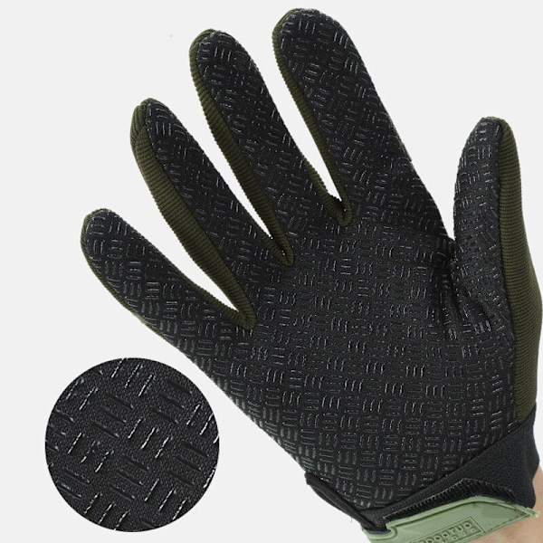 Army Combat Taktiske Handsker Mænd Fuld Finger Camouflage Paintball Militære Handsker SWAT Soldat Skyde Cykel Vanter handschoenen Camouflage L