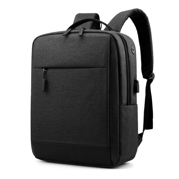 Swagger Väska Sport Utomhus Polyamider och Nylon Ryggsäck för Resor eller Affärer Grå Färg Black 15in