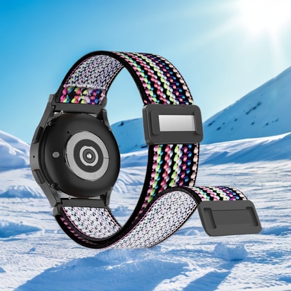 Klockarmband för Apple Watch iWatch för 42/44/45/49mm färgglada ränder