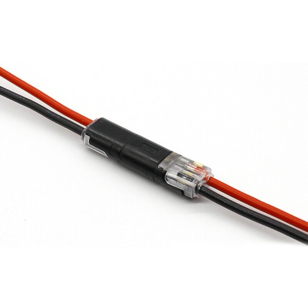 10kpl 12V johdinliitin, kaapelin pistoke, juotosvapaa puristusliitin, liitäntälohko E sähköliitin, pikaliitin 21.7*9.5*6mm 10pcs